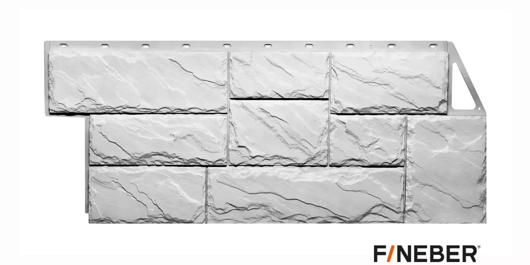 Фасадные панели FineBer Дачный Камень крупный