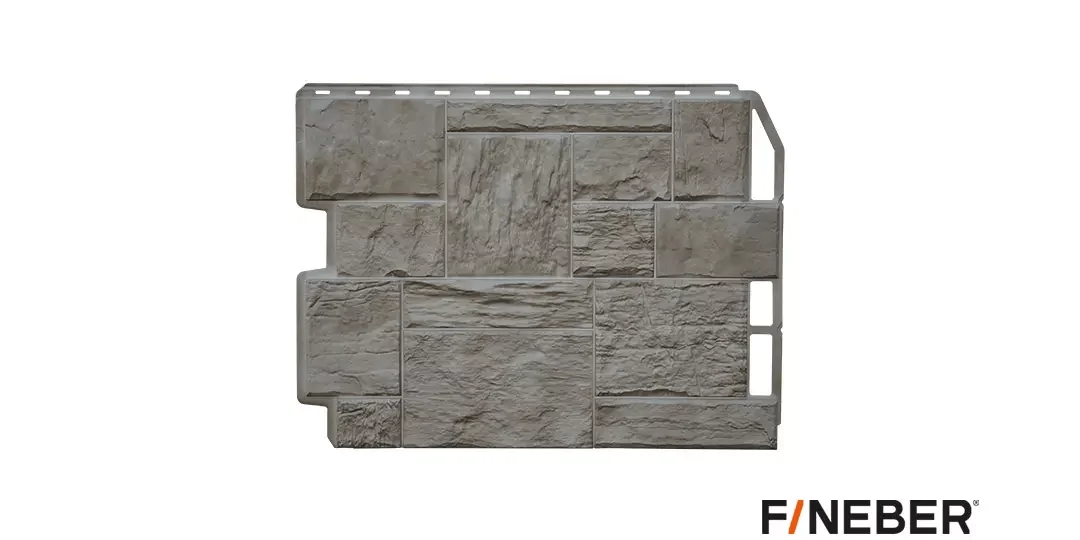 Фасадные панели FineBer Дачный Туф